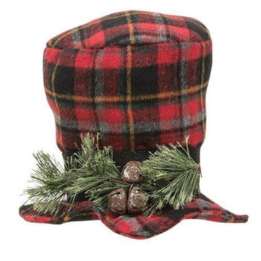 Red Plaid Snowman Hat, 7